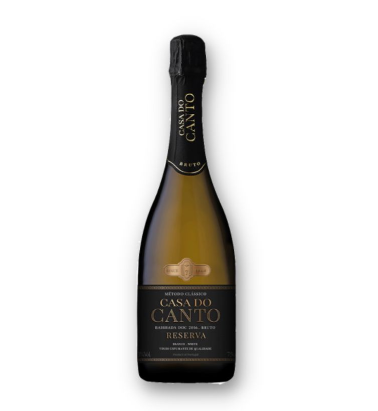 Espumante Casa do Canto Branco Grande Reserva Bruto 2016