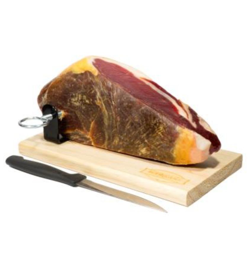 Mini Ham Beira Baixa with a Board and Knife 