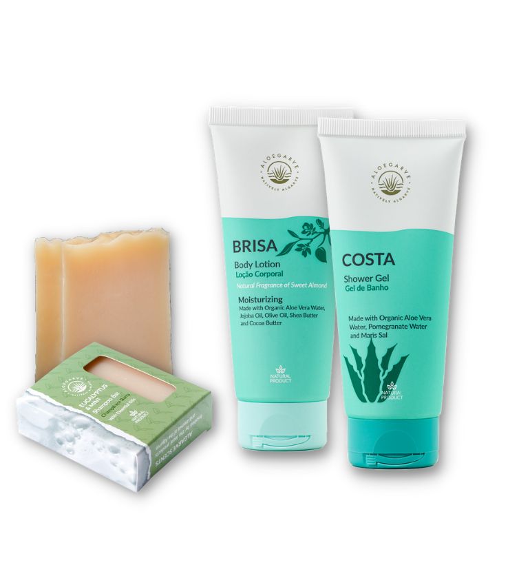 Pack Banho Hidratante Aloe Vera Natural