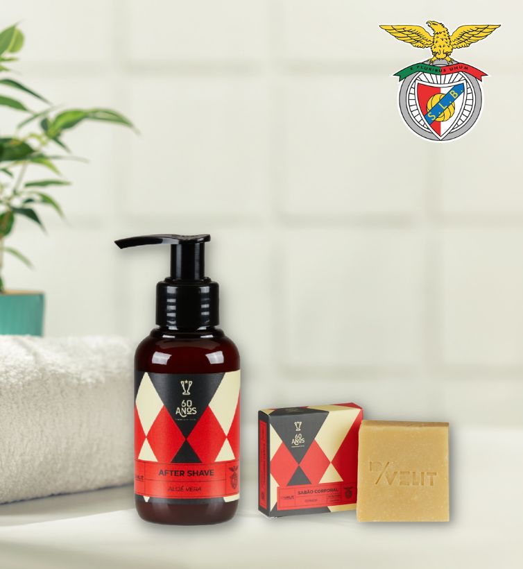 Benfica Pack Aftershave and Body Soap
