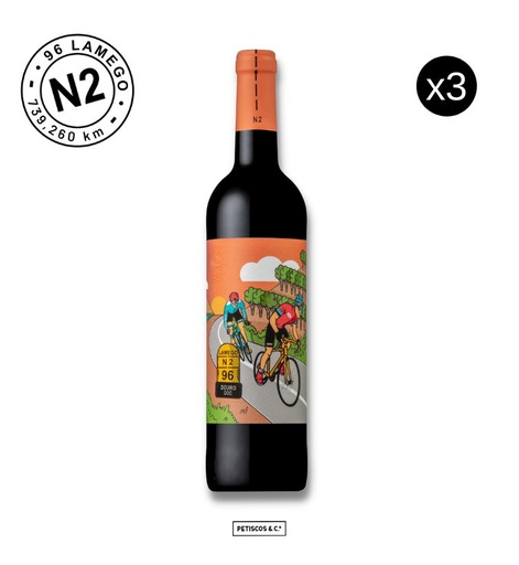 [2023.37] Pack 3 Nacional 2 Red Wines - KM96 Douro
