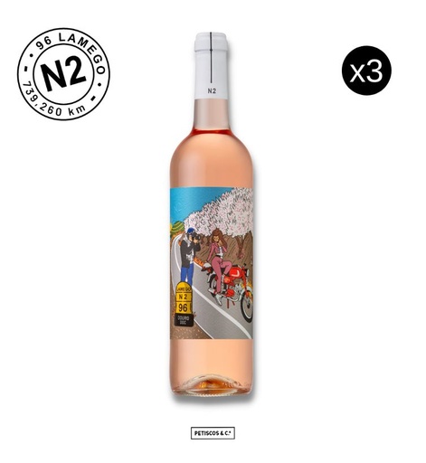 [2023.35] Pack 3 Rosé Wines Nacional 2 - Km96 Douro