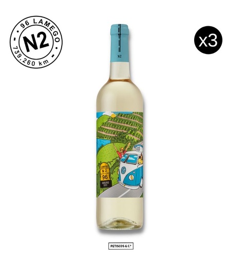 [2023.36] Pack 3 Nacional 2 White Wines - KM96 Douro