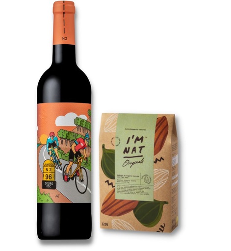 [2023.51] Pack Vinho Tinto N2 + Amêndoas de Figo