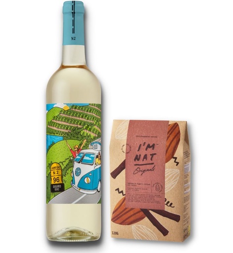 [2023.52] Pack Vinho Branco N2 + Amêndoas de Canela