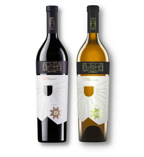 [2023.67] Pack Vinho Branco + Vinho Tinto Alentejo Reserva do Comendador